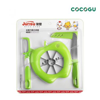 COCOGU ชุดปอกแอพเปิล3in1 - green
