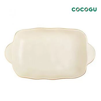 COCOGU  จานอบ 9.5 นิ้ว - Ivory 