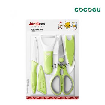COCOGU ชุดกรรไกร3in1- light green
