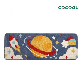 COCOGU พรมปูพื้นข้างเตียง ขนนุ่ม ขนาด 50*150 cm -  universe