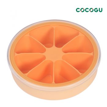 COCOGU พิมพน้ำแข็ง 8 ช่อง - orange grid