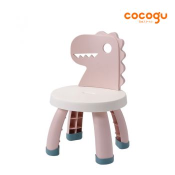 COCOGU เก้าอี้สำหรับเด็กรูปทรงไดโนเสาร์ รุ่น S0477 - pink