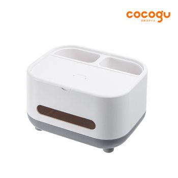 COCOGU กล่องใส่ทิชชู่อเนกประสงค์ รุ่น A0582 - Elegant white