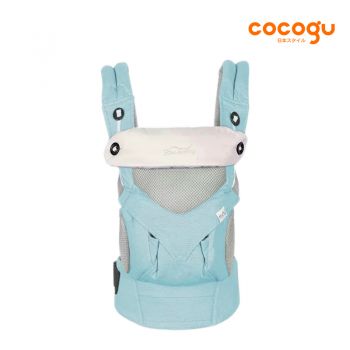 COCOGU เป้อุ้มเด็ก hip seat สะพายหน้าและสะพายหลังได้ - Blue