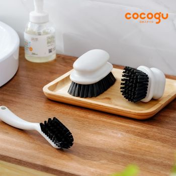 [เซตสุดคุ้ม 8 ชิ้น] COCOGU แปรงทำความสะอาด -  white