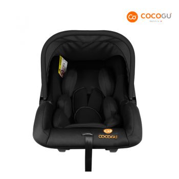 COCOGU Car Seat เบาะนิรภัยสำหรับเด็ก แบบกระเช้า ใช้เป็นเปลได้ รุ่น HA01 - black