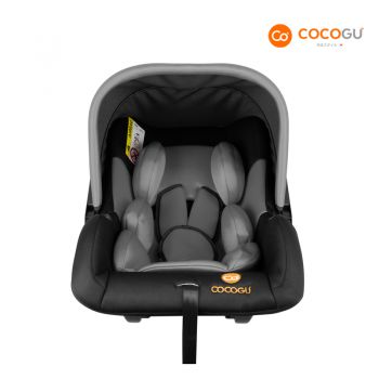 COCOGU Car Seat เบาะนิรภัยสำหรับเด็ก แบบกระเช้า ใช้เป็นเปลได้ รุ่น HA01 - gray