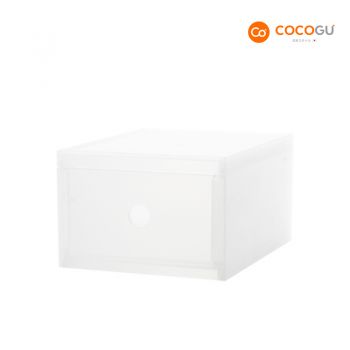 COCOGU กล่องลิ้นชักพลาสติกเก็บของ รุ่น A0244 - white