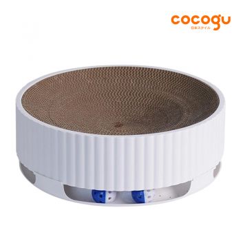 COCOGU ของเล่น ที่ลับเล็บแมว พร้อมที่นอนในตัว รุ่น YC01-01-5076-02 - white