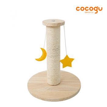 COCOGU คอนโดดาว 2 ชั้น ของเล่นแมวพร้อมที่ลับเล็บแมว รุ่น YC01-01-8282-02 - Round