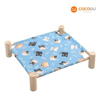 COCOGU เตียงนอนแมว ถอดง่ายใส่ง่าย พกพาสะดวก เปลแมว รุ่น T01 - C01