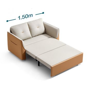 Namiko Sofa Bed 3in1  โซฟาเบด สไตล์ญี่ปุ่น 1.5 เมตร รุ่น LSC22SF003044 - warm orange