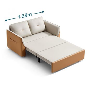 Namiko Sofa Bed 3in1  โซฟาเบด สไตล์ญี่ปุ่น 1.68 เมตร รุ่น LSC22SF003045 - warm orange