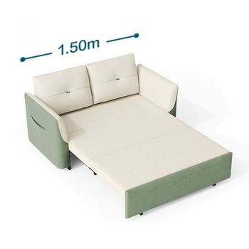 Namiko Sofa Bed 3in1  โซฟาเบด สไตล์ญี่ปุ่น 1.5 เมตร รุ่น LSC23SF012575 - Mint Green